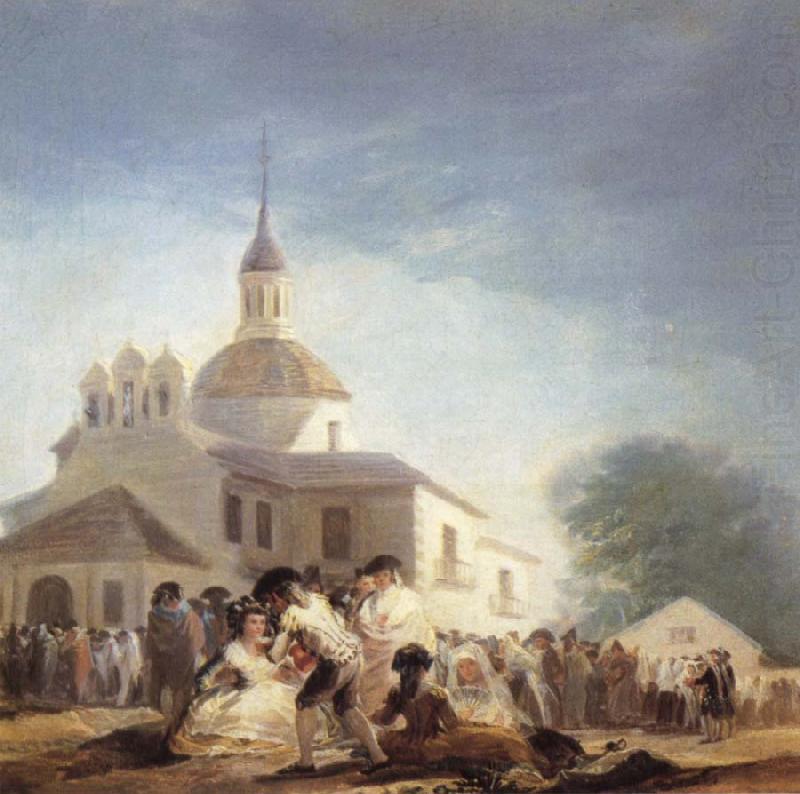 The Hermitage of St Isidore, Francisco Goya